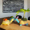 Toby Glass Bowl Turtle Apricot
