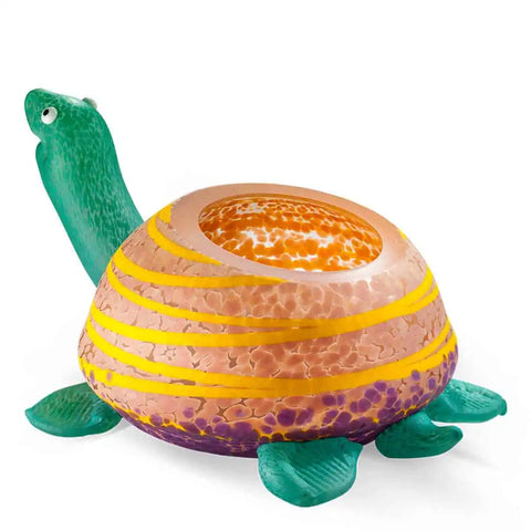 Toby Glass Bowl Turtle Apricot