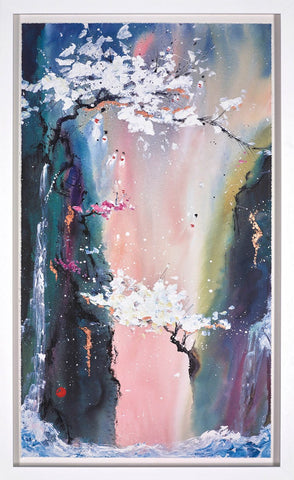 Danielle O'Connor Akiyama, Visions of Eternity I - Framed