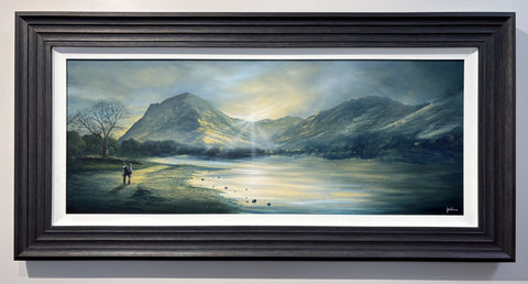 Danny Abrahams, Moments of Solitude - Framed