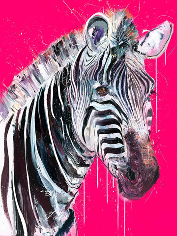 Dave White, Grevy's Zebra I - Framed