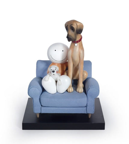 Doug Hyde, Always By Your Side - Sculpture