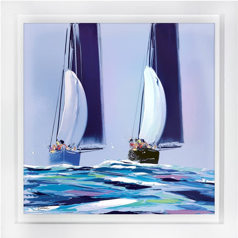 Duncan MacGregor Sailing Into The Blue -  Framed