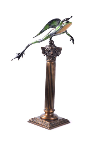 Frogman Bronzes, Hermes - Sculpture