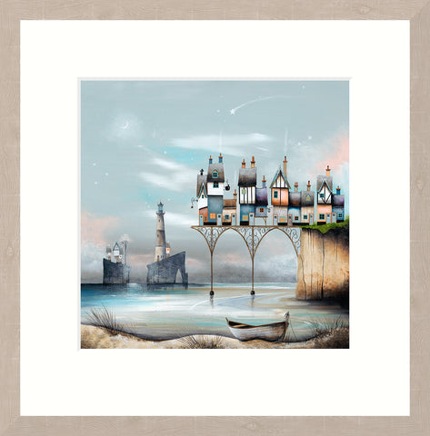 Gary Walton, Shooting Star Pier - Framed