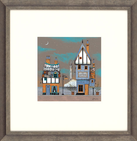 Gary Walton, The Lighthouse Inn Original - Framed