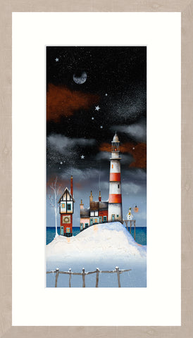 Gary Walton, The Night Before Christmas - Framed