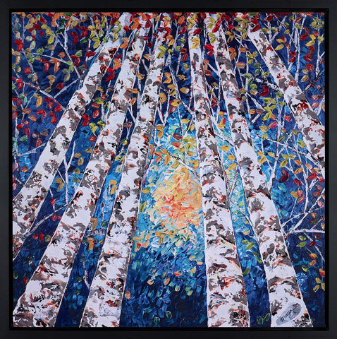Maya Eventov, Echoes of the Sky - Framed