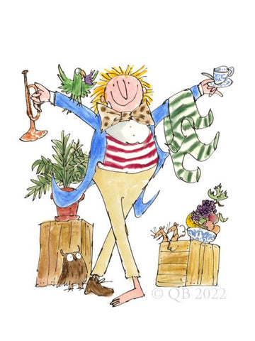 Quentin Blake, Mister Magnolia - Framed