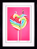 Mr Kuu, Sweet Art - Framed