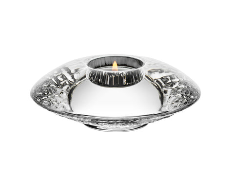 Orrefors Discus Votive - Large 45mm
