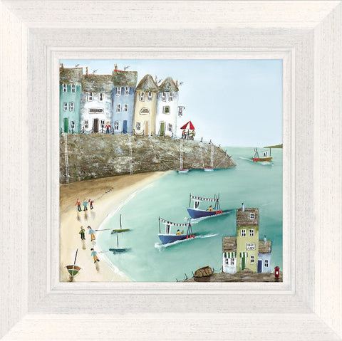 Rebecca Lardner, Waves Cafe - Framed
