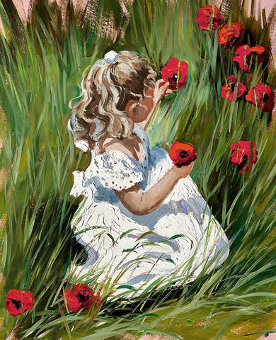 Sherree Valentine Daines, Poppy Daydream - Framed