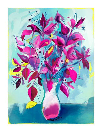 Tim Fowler, Neon Dreams - Framed