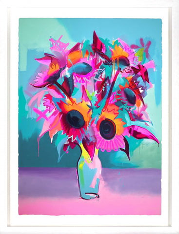 Tim Fowler, Sunburst - Framed