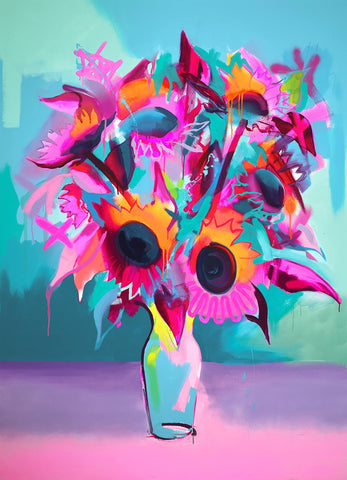 Tim Fowler, Sunburst - Framed