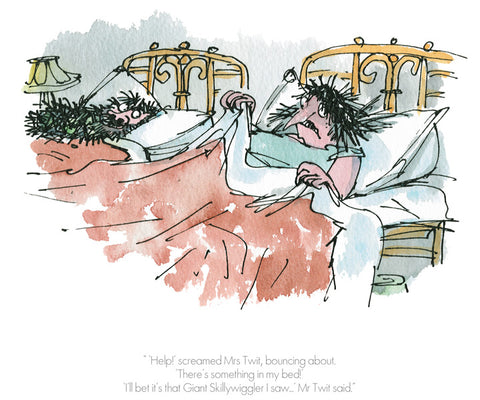 Quentin Blake Help! Screamed Mrs Twit