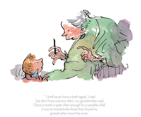 Quentin Blake I Shall Never Have A Bath Again