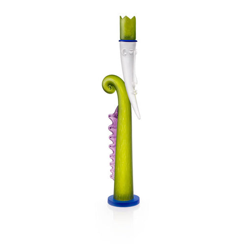 borowski-King Candle Holder Lime Green
