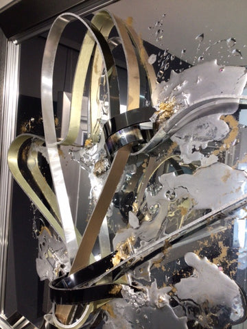 Clare Wright, Togetherness Silver Chrome - Details