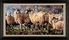 Debbie Boon, Evening Flock - Framed