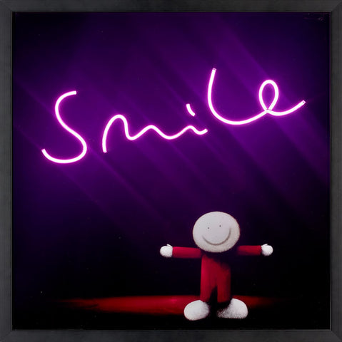 Doug Hyde, Keep Smiling - Framed