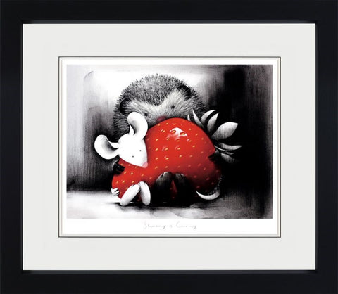 Doug Hyde, Sharing is Caring - Framed