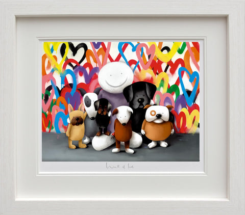 Doug Hyde Wall of Love Framed