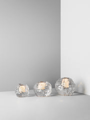 KOSTA BODA - Snowball Votive Set of 3