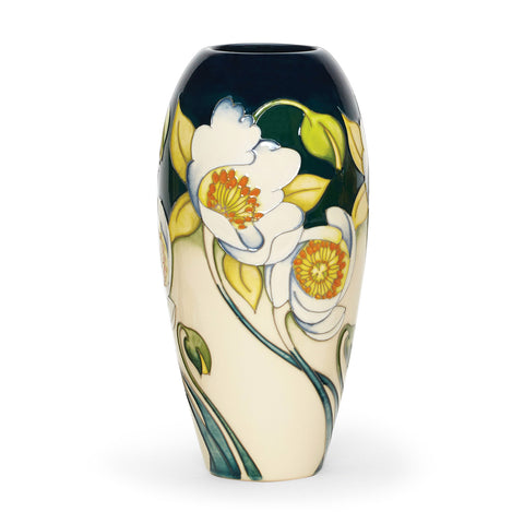 Moorcroft Rockflower Vase 101/7 by Nicola Slaney