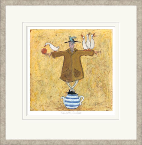 Sam Toft, Completely Quackers - Framed