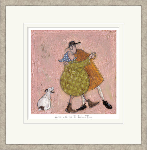 Sam Toft, Dance with Me 'til Dinner Time - Framed 