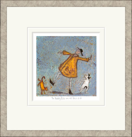 Sam Toft, The Wobbly Bits are all Part of it - Framed