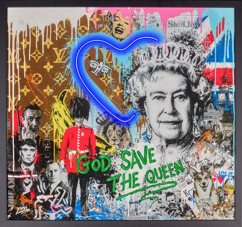 Yuvi,God Save The Queen-Framed