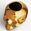 Still Life Skull Votive Gold 85mm