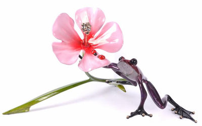 FROGMAN BRONZES - Pink Chiffon