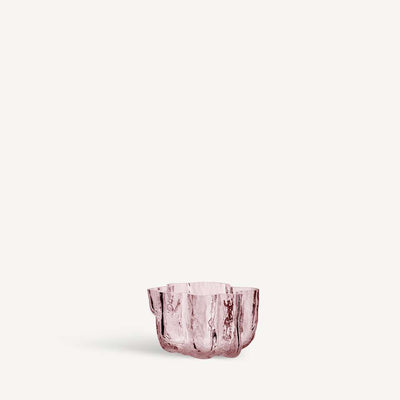 KOSTA BODA - Crackle Votive Pink 57mm
