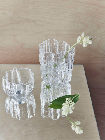 Crackle Clear Votive 57mm