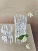 Crackle Clear Votive 57mm