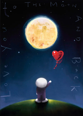 Doug Hyde, Moongazing - Framed