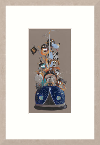 Gary Walton, Scream for Speed III - Framed