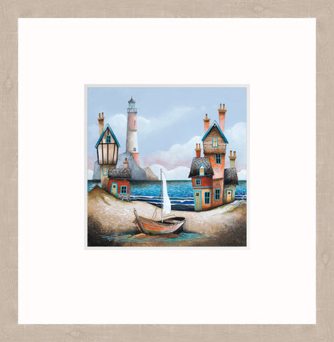 Gary Walton, The Blue Lagoon - Framed