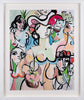 Gee Gee Collins, Lines of a Muse I - Framed