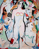 Gee Gee Collins, Lines of a Muse II - Framed