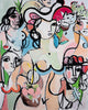 Gee Gee Collins, Lines of a Muse I - Framed