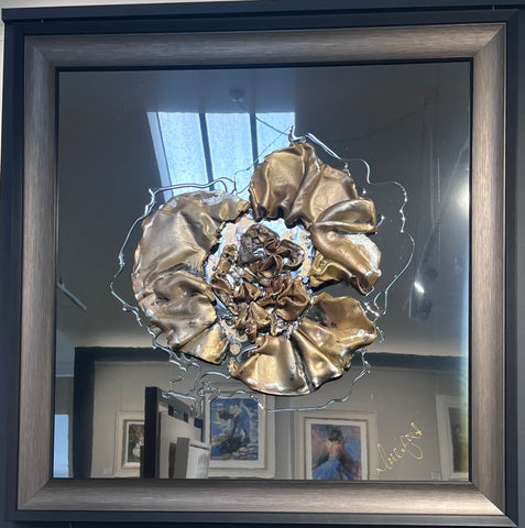 Clare Wright, Abstract Poppy - Framed