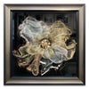 Clare Wright, Labrynth Abstract Poppy - Framed