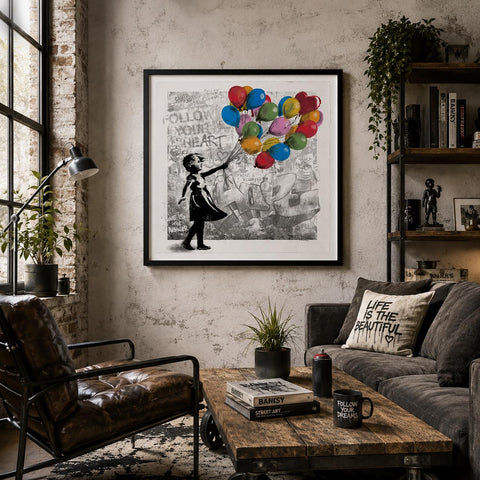 Mr Brainwash Hope is Beautiful Room view