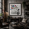 Mr Brainwash Peace is Beautiful - Room View