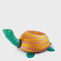 BOROWSKI GLASS - Toby Glass Bowl Turtle Apricot